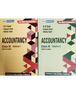 Accountancy Class- XI (Vol I & 2) (Set Of 2 Books)